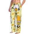 thumbnail image 2 of Balery Garden Honeybee Gnomes print Men's Pajama Pants,Ultra Lightweight Pjs,Lounge Pant-Small, 2 of 9