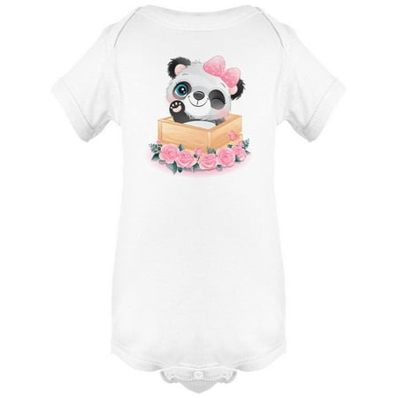 

Cute Panda In A Box Bodysuit Infant -Image by Shutterstock 24 Months