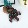 thumbnail image 5 of 10PCS Christmas Bows for Tree Garland Decorations Festive Fabric Bows for Parties Assorted Styles for Holiday Celebrations and Event Decorations, 5 of 8