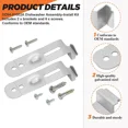 thumbnail image 5 of Samsung Dishwasher Install Kit Upgrade - Mounting Brackets & Screws Included, 5 of 5