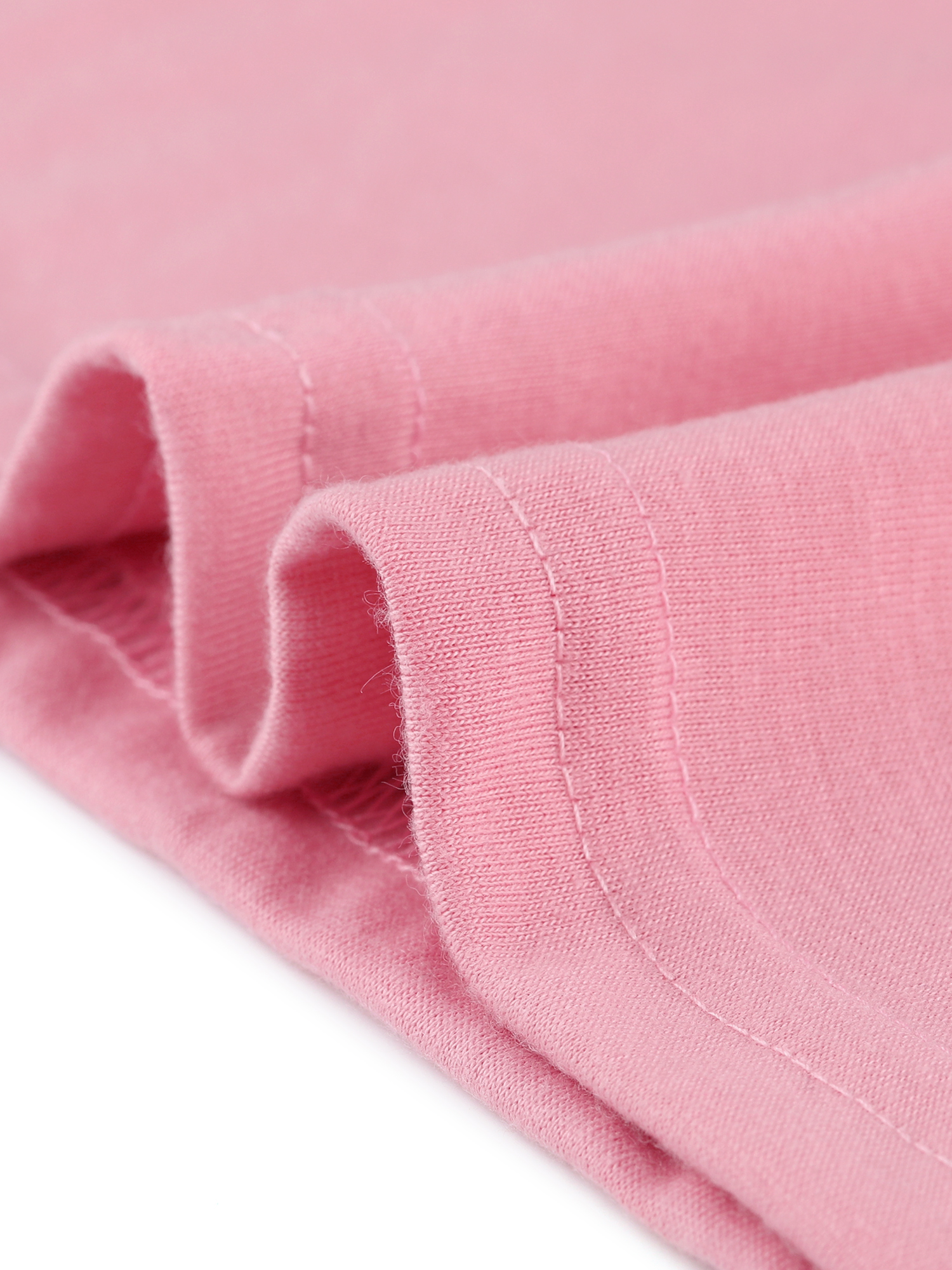 DARING DIVA Women's Plus Plain Crew Neck Ruffle Short Sleeves Blouse 2X Pink