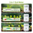 thumbnail image 4 of 3in1 Soil Tester Kit Moisture/PH/Light Tester for House Plants Hygrometer Sensor Analyzer ,Accurate and Reliable, 4 of 7