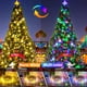 thumbnail image 2 of Luces navideñas KNONEW 123 m 1000 LED que cambian de color en 11 modos, 2 of 8