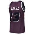 thumbnail image 3 of Men's Mitchell & Ness Steve Nash Purple Phoenix Suns 1996/97 Hardwood Classics Off-Court Swingman Jersey, 3 of 3