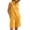 Yellow, variant on LEKWK 2 Piece Sets for Women Summer Sleeveless Stand Collar Button Tank Tops and Elastic Waist Shorts Loose Fit Solid Fashion Beach Vacation Casual Outfits