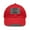Red / Grey patch, variant on Guard Dad Hat Cap Strap Back Marching Band Color Guard Dad Hat