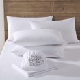 thumbnail image 6 of Eddie Bauer Solid White Cotton Flannel King Sheet Set, 6 of 8