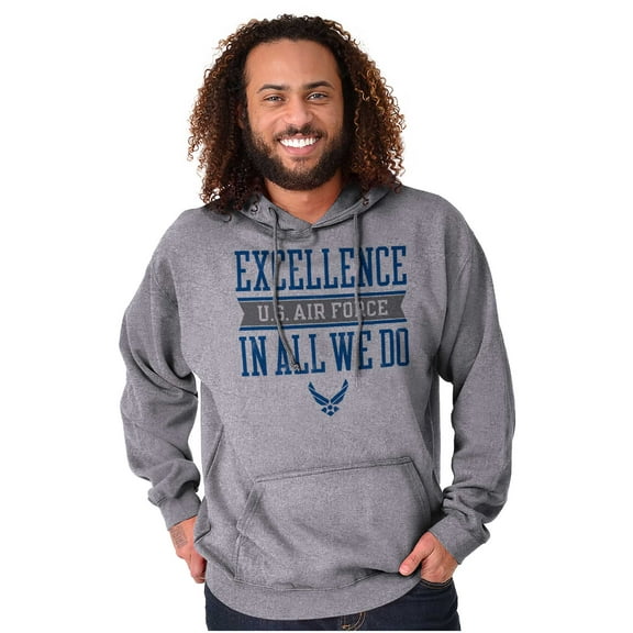 US Air Force Excellence in All We Do Hoodie Sweatshirt Women Men Brisco Brands S
