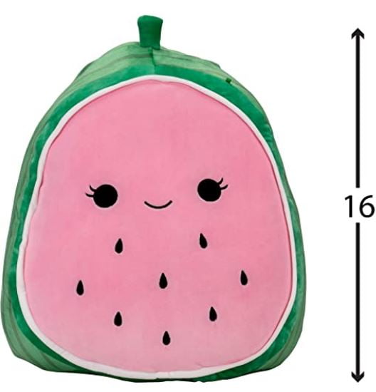 Squishmallows Official Kellytoy Plush 16' Wanda the Watermelon - Ultrasoft Stuffed Plush Toy