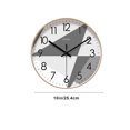 HHGBAD Ultra Quiet Wall Clock 10 Digital Silent Mute Clock, Modern