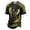53#Fluorescence Yellow, variant on Men Halloween Graphic Tee Short Sleeve Crew Neck T-Shirt, Grim Reaper Angel Wings 3D Print, Gothic Spiderweb Pattern Summer Tops