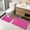 Pink, variant on Roiihwy Bathroom Rugs Set 2 Pieces, Thin Bathroom Mats, Toilet Rugs, Quick Dry, Non-Slip, Machine Washable, Latexs, Absorbent Bath Mats, Shower, Sink, Home Decor Accessories, Black