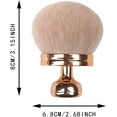 thumbnail image 4 of Extra Large Body Self Tanner Makeup Brush, 3 Inch Wide-headed Self Tanning Kabuki Blend Brush for Powder, Blusher, Foundation, Bronzer, Self Tan Face, Body, Leg and Back Applicator (Rose Gold), 4 of 8