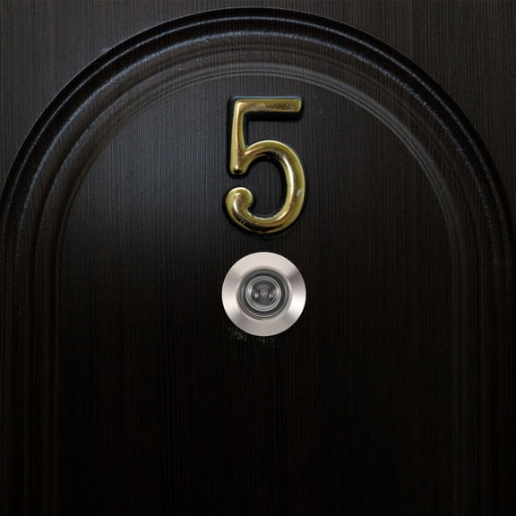 OUNONA Door Viewer Peephole Security Peephole Viewer Front Door Peephole Privacy Cover Wide Angle Viewing Peephole Metal Peephole for Home and Office