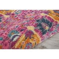 thumbnail image 3 of Nourison Passion Fuchsia 2'2" x 10' Area Rug, Boho, Moroccan, Bed Room, Living Room, Dining Room, Kitchen, , Easy Cleaning, Non Shedding (10' Runner), 3 of 8
