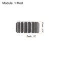 thumbnail image 2 of Unique Bargains Straight Spur Gear 12mm Inner Aperture 19T 1 Module 45# Steel Motor Gear, 2Pack, 2 of 5