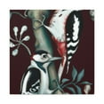 thumbnail image 3 of Downy Woodpecker Rococo - Canvas, 3 of 25