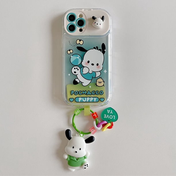 Funda de teléfono con adornos de muñecas en 3D para Iphone 14, 12, 13, 11 Pro Max, Xs, Xr, 6, 7, 8plus, soporte de espejo de maquillaje, Toy Story con cubierta Fivean unisex