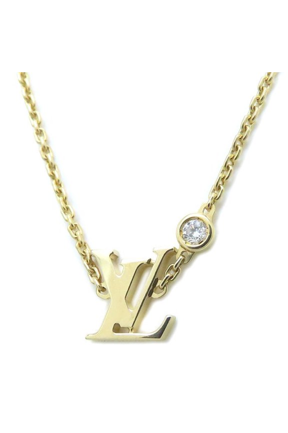 Pre-Owned LOUIS VUITTON Idylle Blossom LV Necklace with 1 Diamond, Women's, Q93626... (Good)