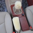 thumbnail image 4 of Kmxyo 1 Set Handbrake Cover Soft Non-slip Handbrake Grip Gear Shift Knob Cover for Car, 4 of 8