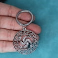 thumbnail image 4 of Rod Amulet Nordic Sacred Protection Key Chain Pagan Pendant Keychain Men Women Fashion Lightning Talisman Keyring Jewelry, 4 of 4