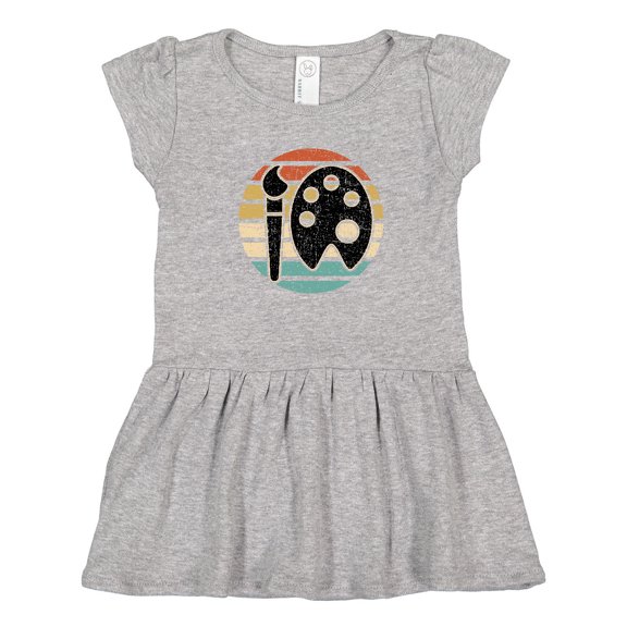 Inktastic Artist Gift for Art Teacher Girls Toddler Dress