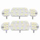 thumbnail image 1 of Bombilla de Techo Interior de Automóvil, 8000lm 6pcs Mapa de Mapa de Carro de Automóvil Panel de Luz 48 LED 12V 5W SMD 5050 Plug and Play para La REPARACIÓN DE AUTOMÓVILES, 1 of 7