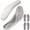 Gray, variant on Massage Insoles - 2 Pairs Step Insoles for Men Women, 4D Cloud Memery Foam Step Insole