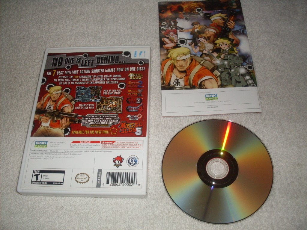 【Ｗii北米版】l Slug Anthology　未開封品 Metal Slug Anthology - Nintendo Wii (Refurbished) – Voomwa