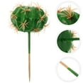 thumbnail image 4 of Planta en maceta plástica plástica plantas suculentas suministros de plantas de planta tropical cabezales de flores artificiales verdes, 4 of 8