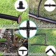 thumbnail image 1 of For Connector Irrigation Accessory Hose Barbed 1/4 Kit Inch With Water Patio & Garden,Irrigation System Pods, 1 of 7