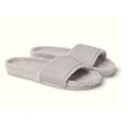 thumbnail image 2 of Victoria's Secret Pink Women's Logo Single Strap Sherpa Slide Gray Small (5/6) New, 2 of 3