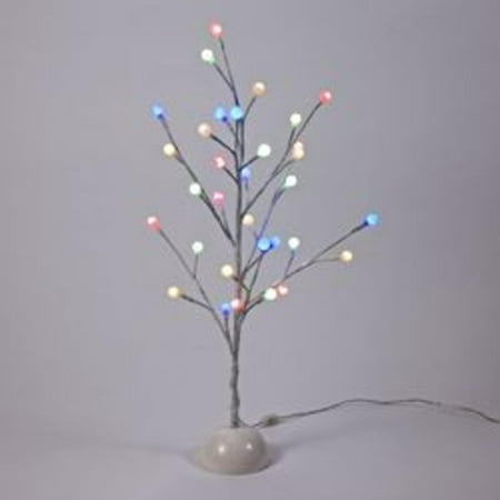 2 led pre lit white gumball artificial christmas twig 2 led pre lit white gumball artificial christmas twig