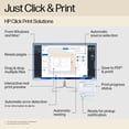 thumbnail image 4 of HP DesignJet T230 24" Wireless Large Format Color Thermal Inkjet Plotter Printer, 2025 Edition, Bundle with Color and 38ml Black Ink Pack, Matte Bond Inkjet Paper Roll, 4 of 10