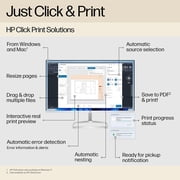 HP DesignJet T230 24 Wireless Large Format Color Thermal Inkjet Plotter Printer, 2025 Edition, Bundle with Color and 38ml Black Ink Pack, Matte Bond Inkjet Paper Roll