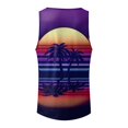 thumbnail image 5 of Caqnni Workout Tank Tops Men, Men's Drop Arm Tank Top Sleeveless Muscle T Shirts Gym Workout Stringers(Purple,L), 5 of 5