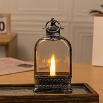 up to 90% off karymi Flat Style LED Electronic Lantern Oil Lamp Small Lantern for Home Dining Room Christmas Decoration Christmas Party Favors up to 90% off Weekly flyer