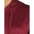 thumbnail image 4 of No Boundaries Juniors' Corset Waist Hoodie Dress with Long Sleeves, 4 of 5