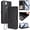 Black, variant on Wallet Leather Case For iPhone 17 Pro 6.3",with Card Holder,wristband, Shockproof Kickstand Embossed Love Cat Phone Case,Pink,For iPhone 17 Pro