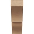 thumbnail image 2 of 11"W x 22"D x 33"H Classic Asheboro Rough Cedar Woodgrain TimberThane Corbel, Primed Tan, 2 of 6