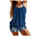 thumbnail image 1 of LSLJS Womens Printing Two Piece Big Yards Conservative Swimsuit Beachwear Set, Womens Tankini Swimsuits Summer Clothes, 1 of 5