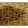 thumbnail image 4 of oneOone Viscose Chiffon Fabric Leaves & Floral Block Decor Fabric Printed BTY 42 Inch Wide, 4 of 4