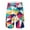 White, variant on JLFKNG Casual Mens Swim Shorts Plus Size Swim Bottoms Drawstring Loose Fit Casual Sports Running Straight Leg Knee Length Swim Shorts Comfy Swim Trunks