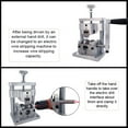 thumbnail image 4 of Portable Household Wire Stripper Manual Wire Stripping Tool Accessory Only One High Speed Steel Cutter No Stripper, 4 of 7
