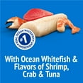 thumbnail image 3 of Purina Friskies Party Mix Beachside Crunch, Cat Treats, Shrimp, Crab, & Tuna, 20 oz Canister, 3 of 13