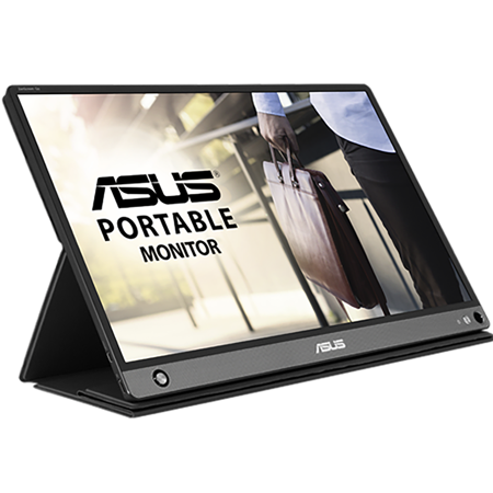 UPC: 0192876315507 | ASUS ZenScreen GO MB16AHP 15.6  Full HD 1920×1080 USB Type-C Micro-HDMI Flicker-Free Blue Light Filter Built-in Battery Portable IPS Monitor