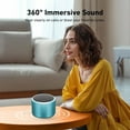 thumbnail image 4 of Creatives Colorful Magnetic Knob Bluetooth Speaker Portable Waterproof Stereo With Built In Mic For Indoor Outdoor Camping, 4 of 6