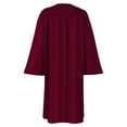 thumbnail image 4 of Bcfgryg Mens Monk Priest Robe Big and Tall Shirts Red M, 4 of 5