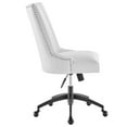 thumbnail image 2 of Modway Empower Channel Tufted Vegan Leather Office Chair in Black White, 2 of 7