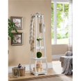 thumbnail image 1 of KB CR1437 70 x 17 x 17 in. Coat Rack with Storage - White, 1 of 1